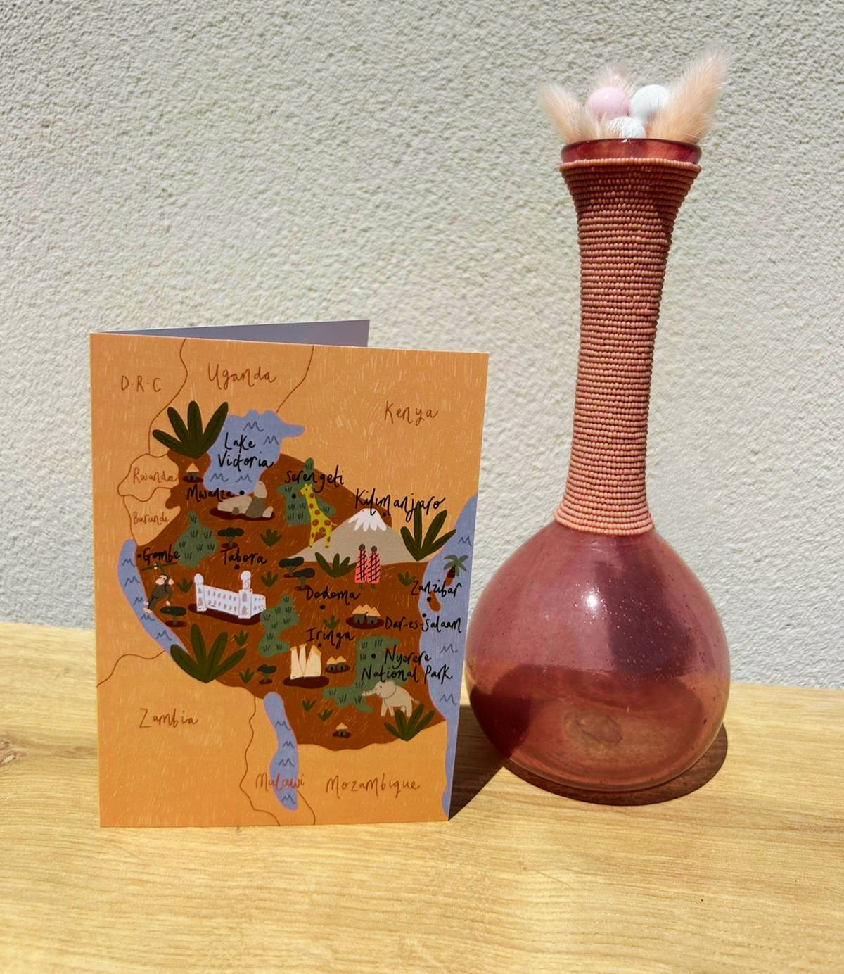 Tanzania Greeting Card